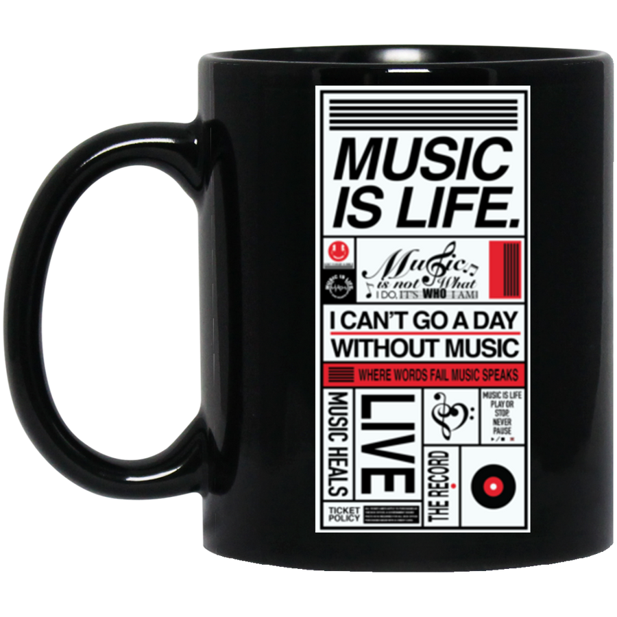 Music Is Life Playbill Mug
