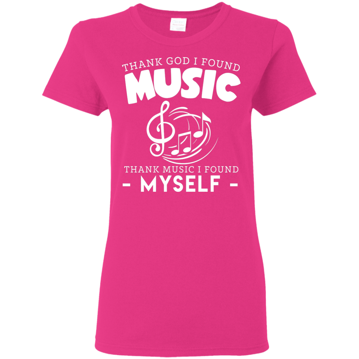 Thank God I Found Music T-shirt