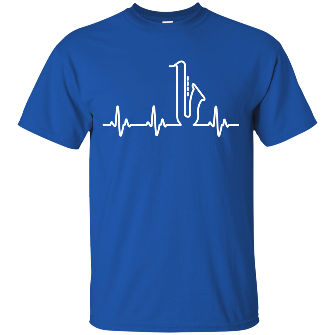 Saxophone Heart Beat T-shirt