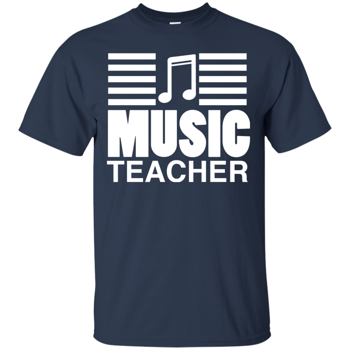 Music Teacher Lover Note T-shirt