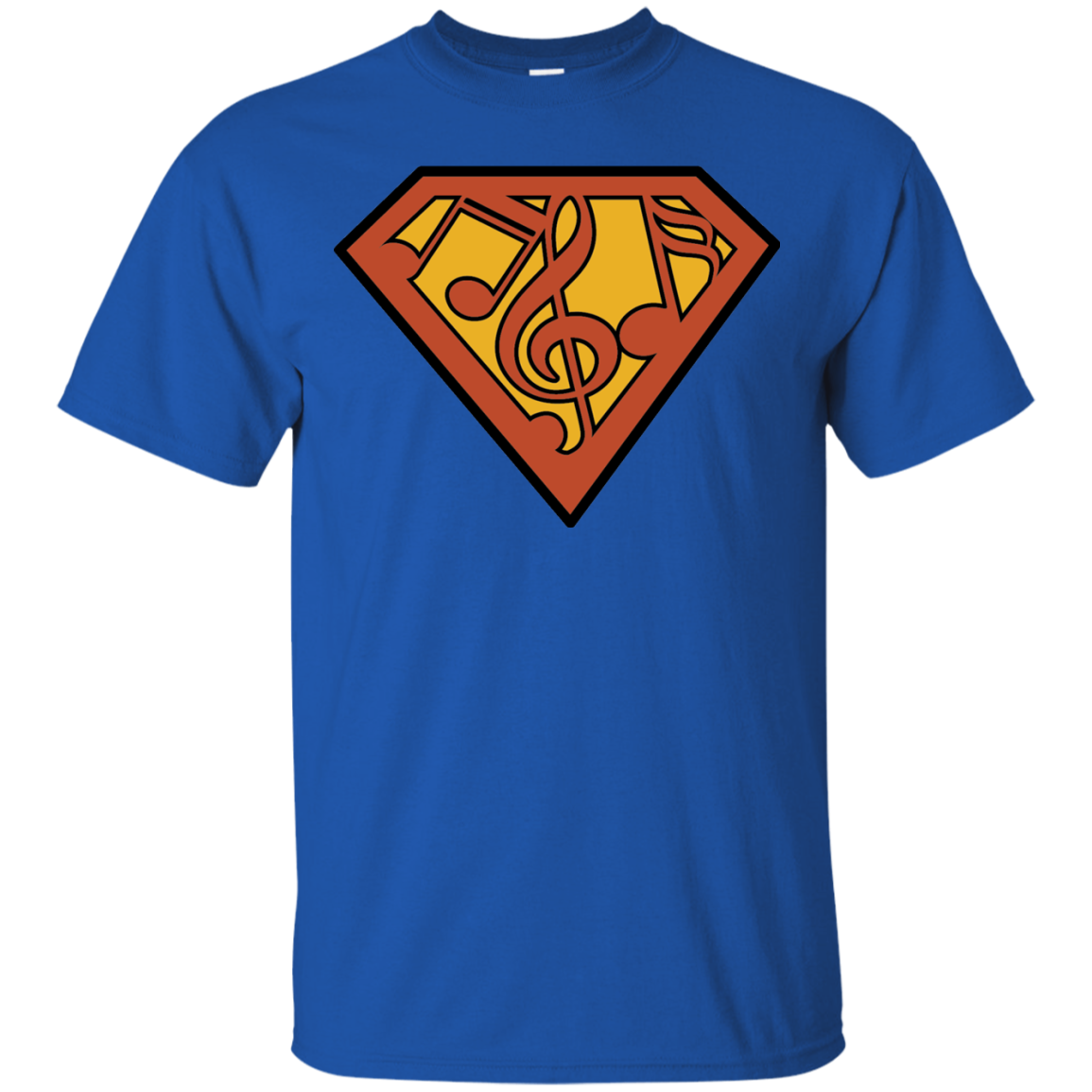 Super Music Note Hero T-shirt