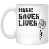 Music Saves Lives Mug
