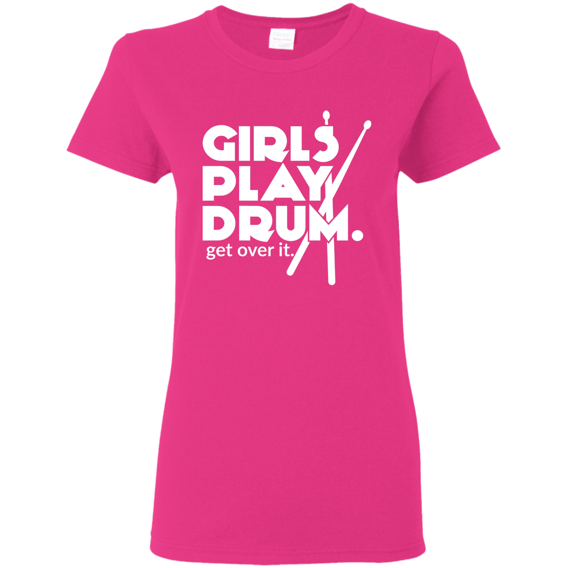 Girls Play Drum T-shirt