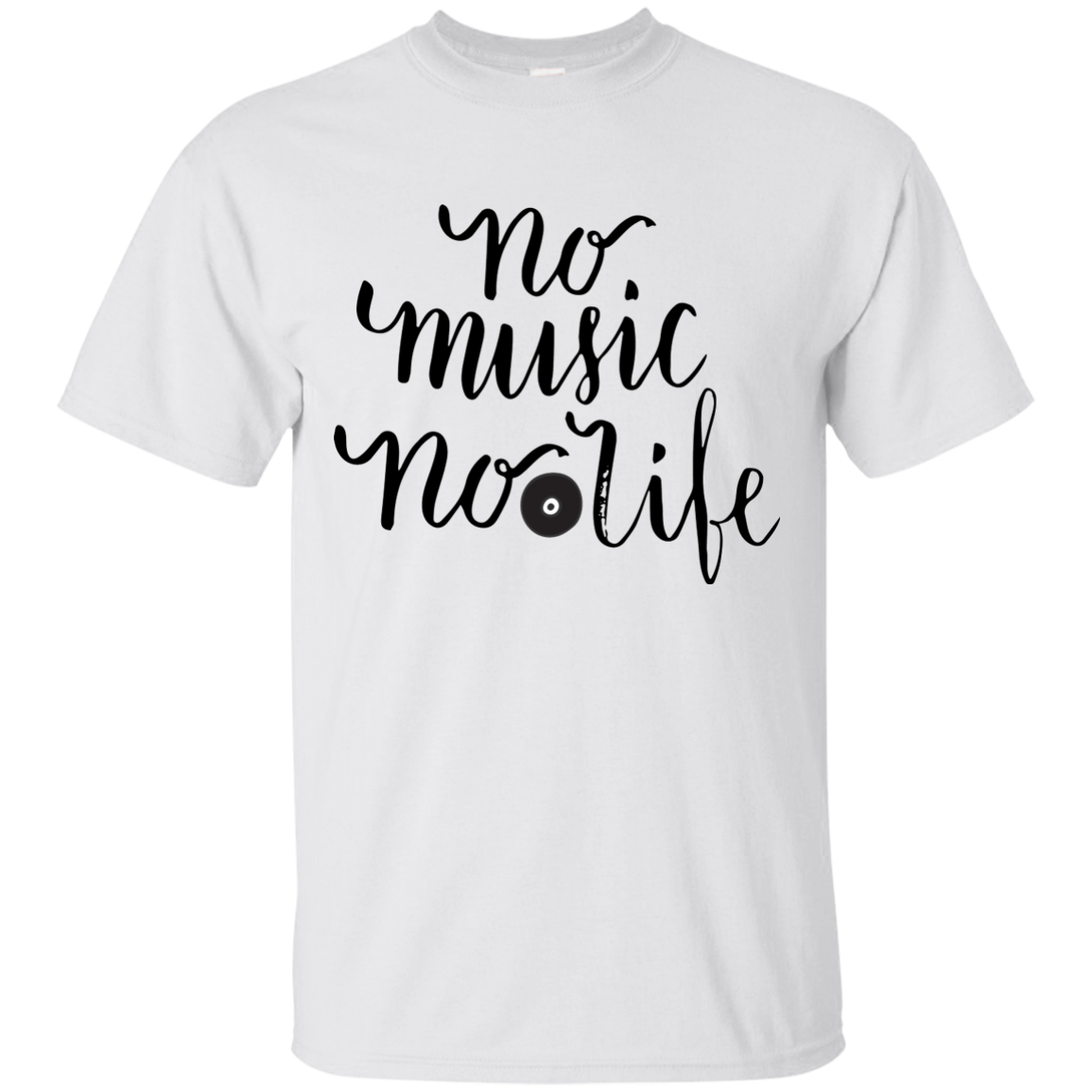 No Music No Life Quote T-shirt