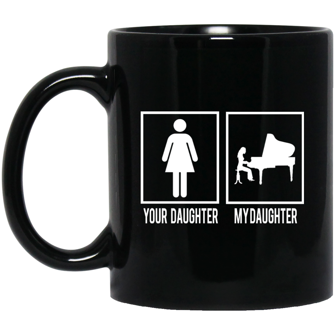 Piano Daughter Mug
