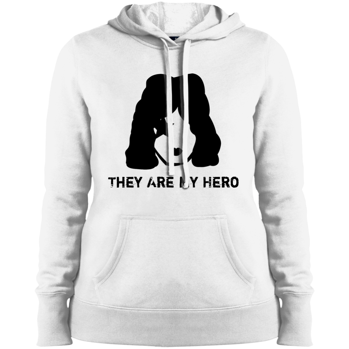 Music Heros 1C  Ladies' Pullover Hooded Sweatshirt
