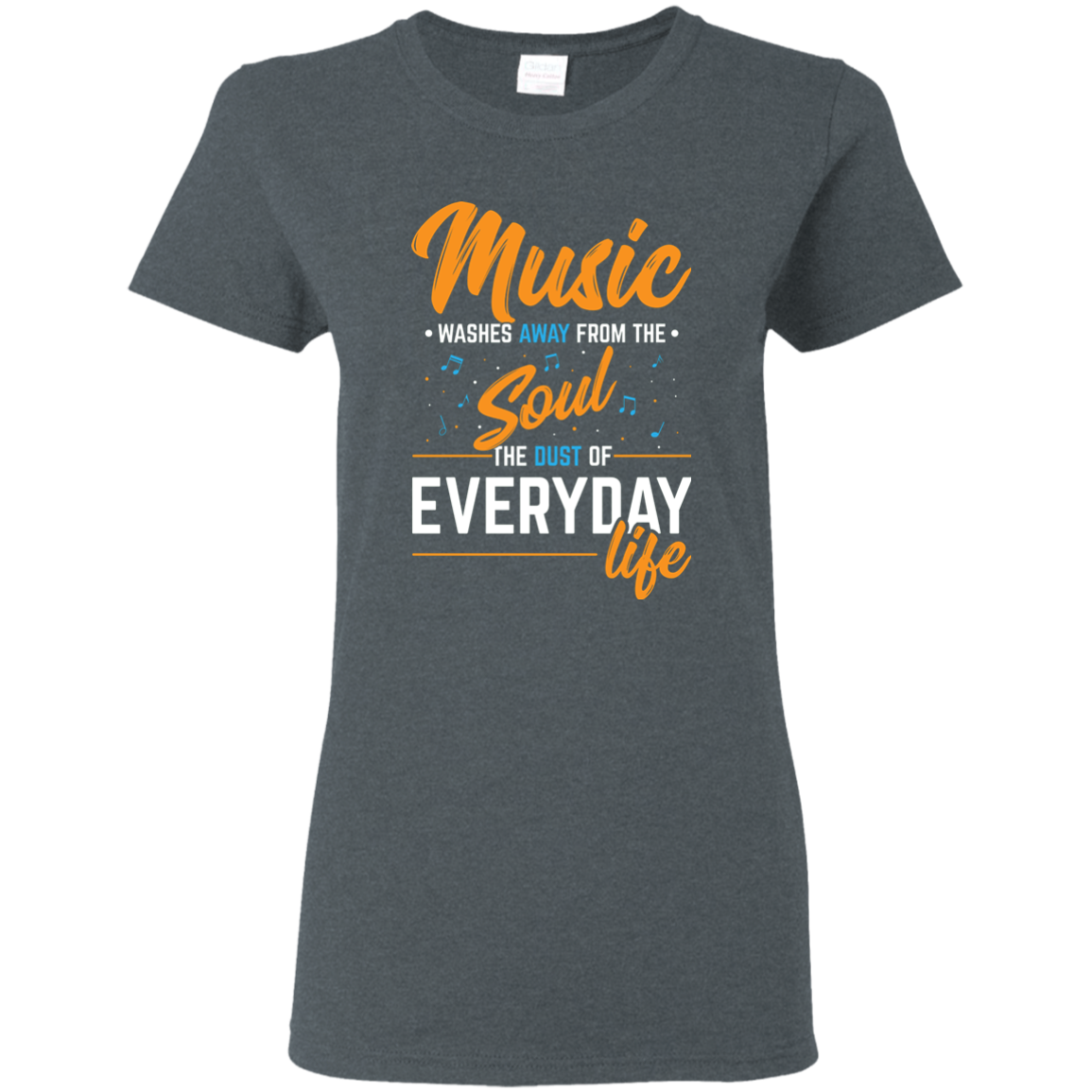 Music Washes Away From The Sound T-shirt