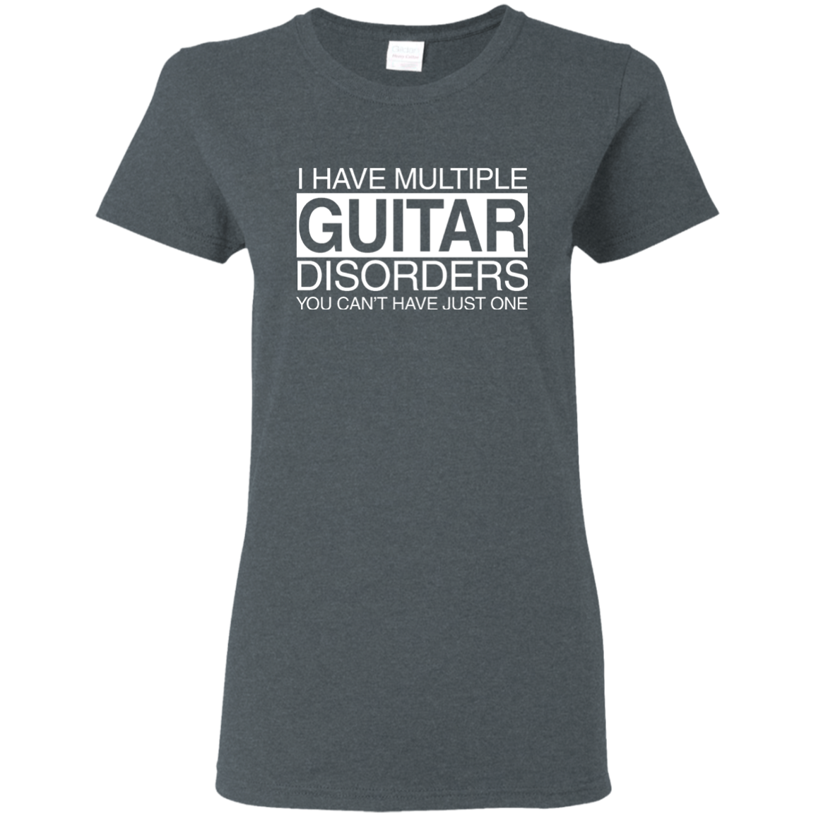 I Have Multiple Guitar Disorders  T-shirt