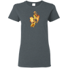 Fire Eighth Note T-shirt - Women / Dark Heather / Small - { shop_name }} - Review