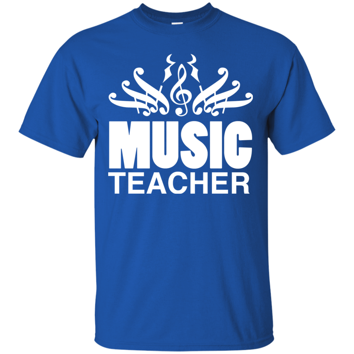 Music Note Teacher T-shirt