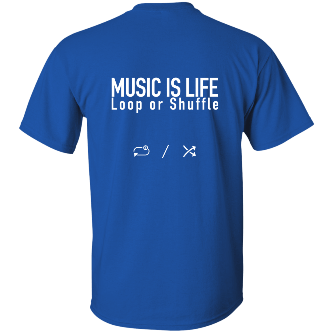 MUSIC IS LIFE Loop or Shuffle Ultra Cotton T-Shirt