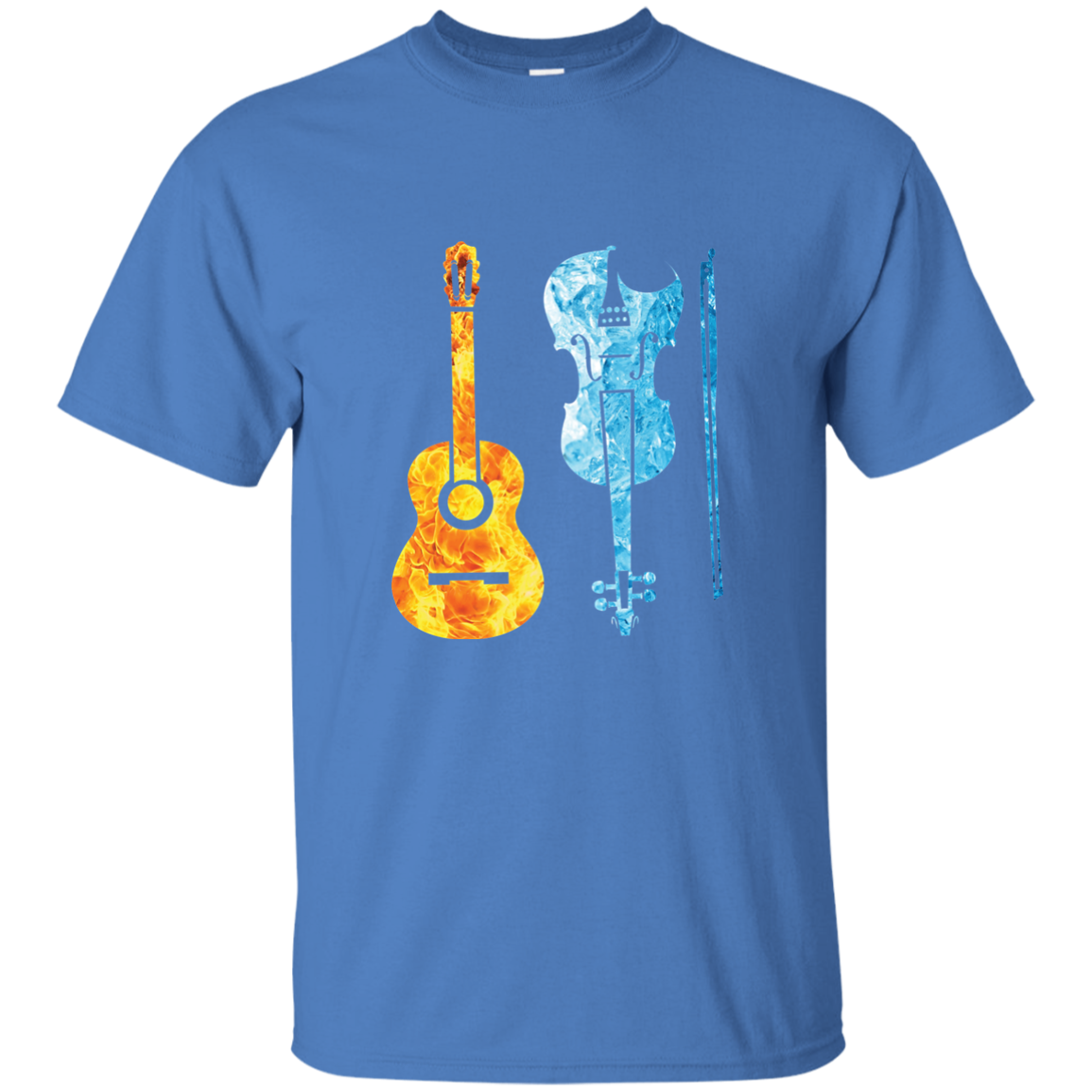 Music Instrument( Fire and Ice )T-Shirt