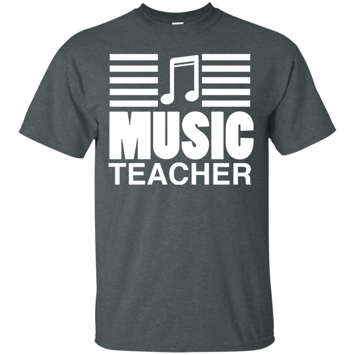 Music Teacher Lover Note T-shirt