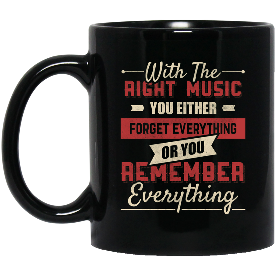 With The Right Music You Either Mug