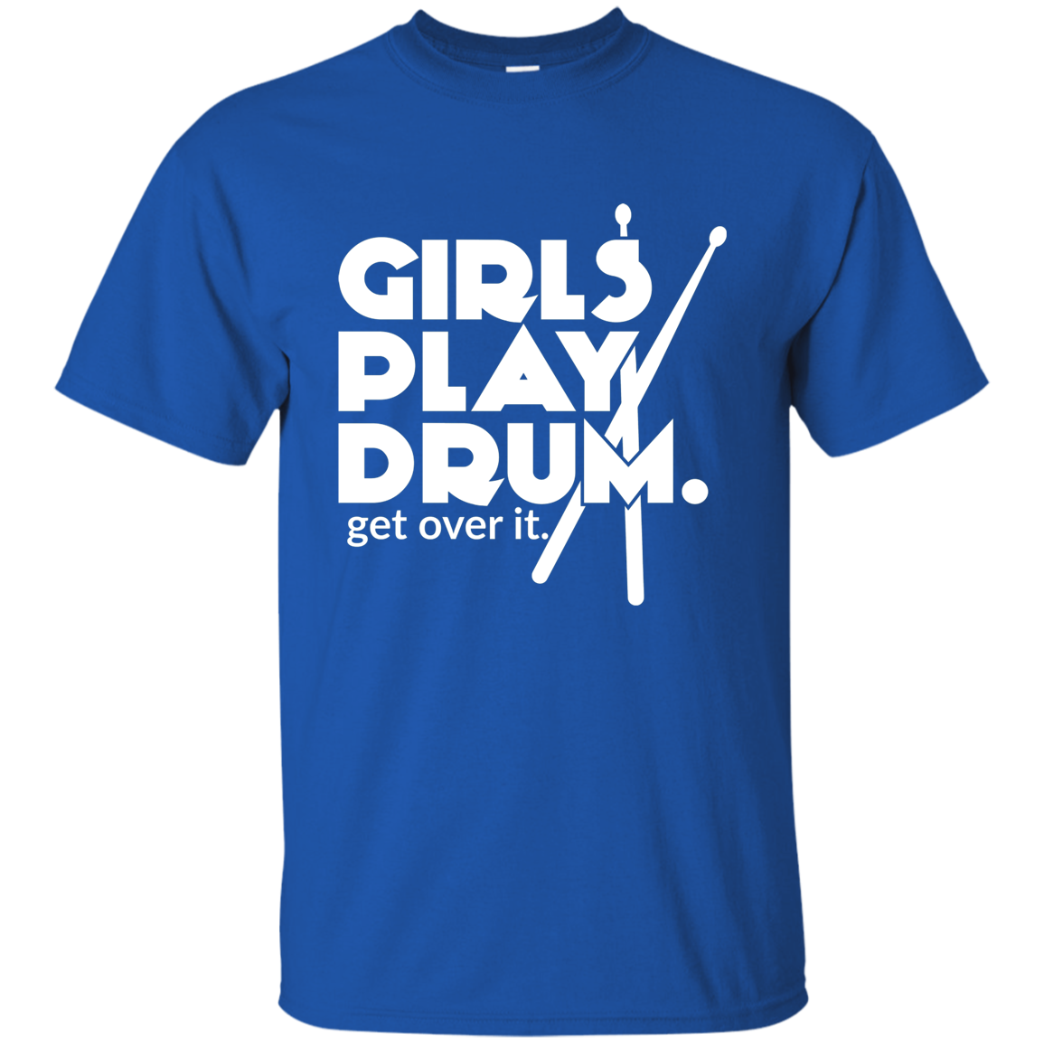 Girls Play Drum T-shirt