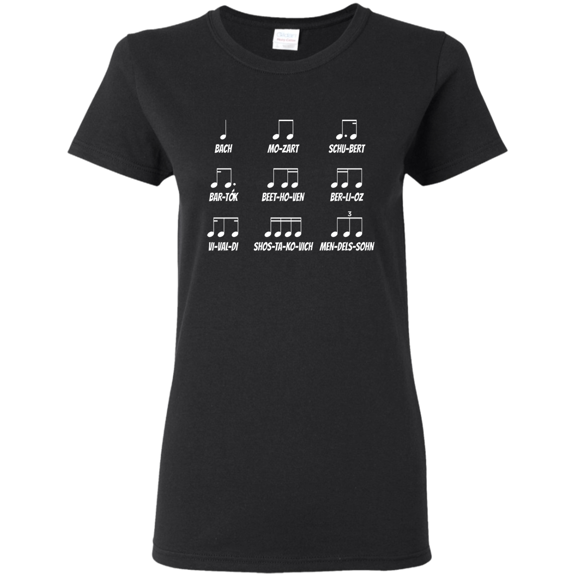 Multiple Musical Notes Unicode Character T-shirt