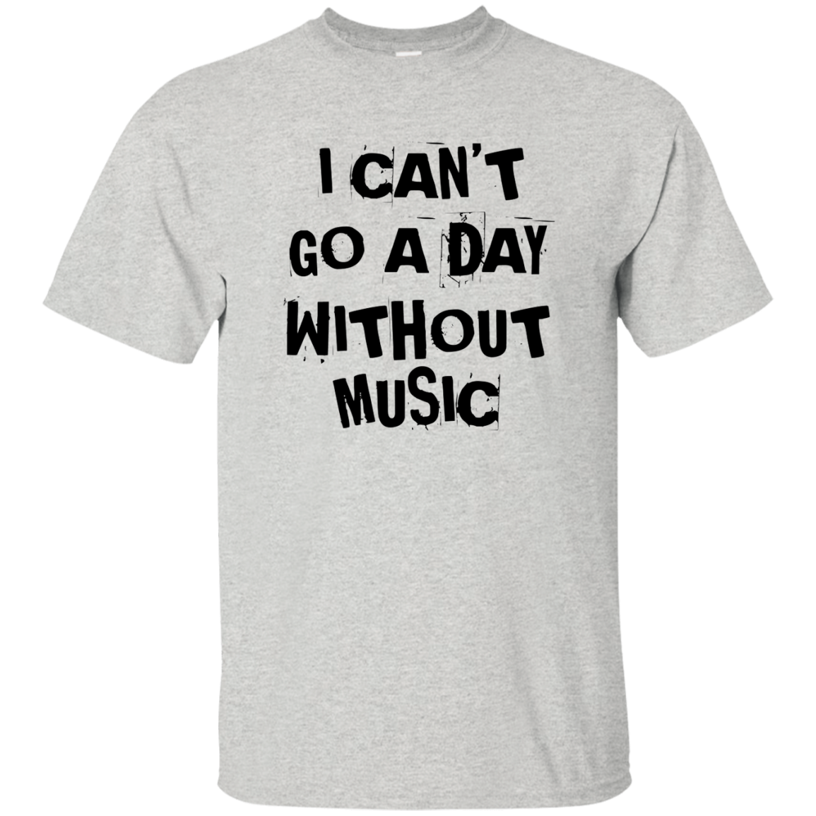 Can't Go A Day Without Music T-Shirt™ - Artistic Pod Review