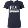 Without Piano Life Would B Flat T-Shirt