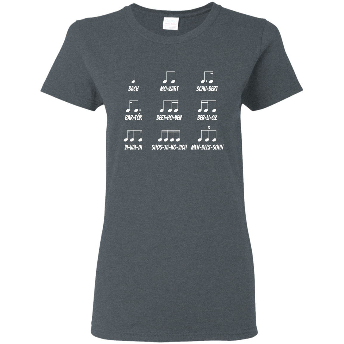 Multiple Musical Notes Unicode Character T-shirt