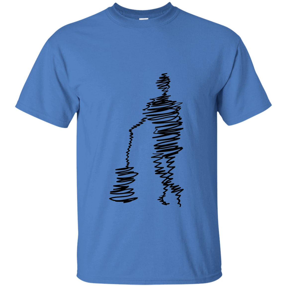 Man with Guitar Sketch Ultra Cotton T-Shirt