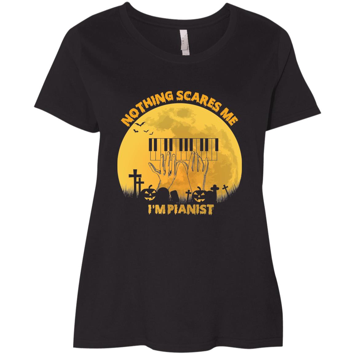 I'M Pianist Curvy T-Shirt