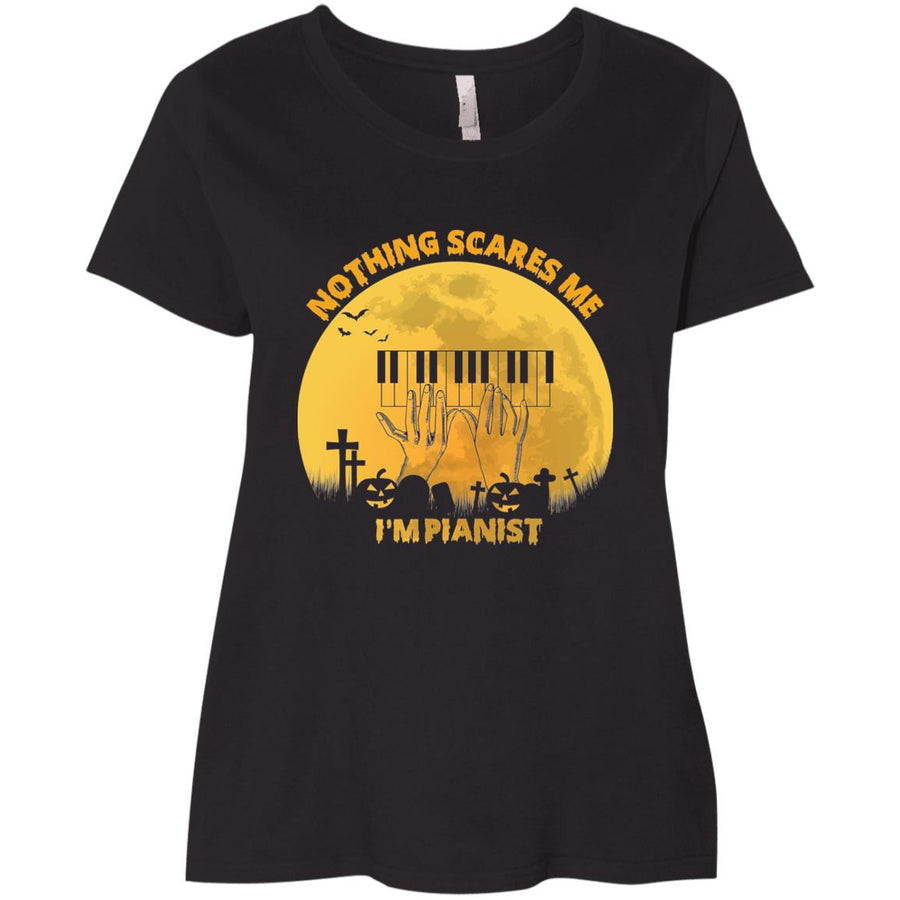 I'M Pianist Curvy T-Shirt