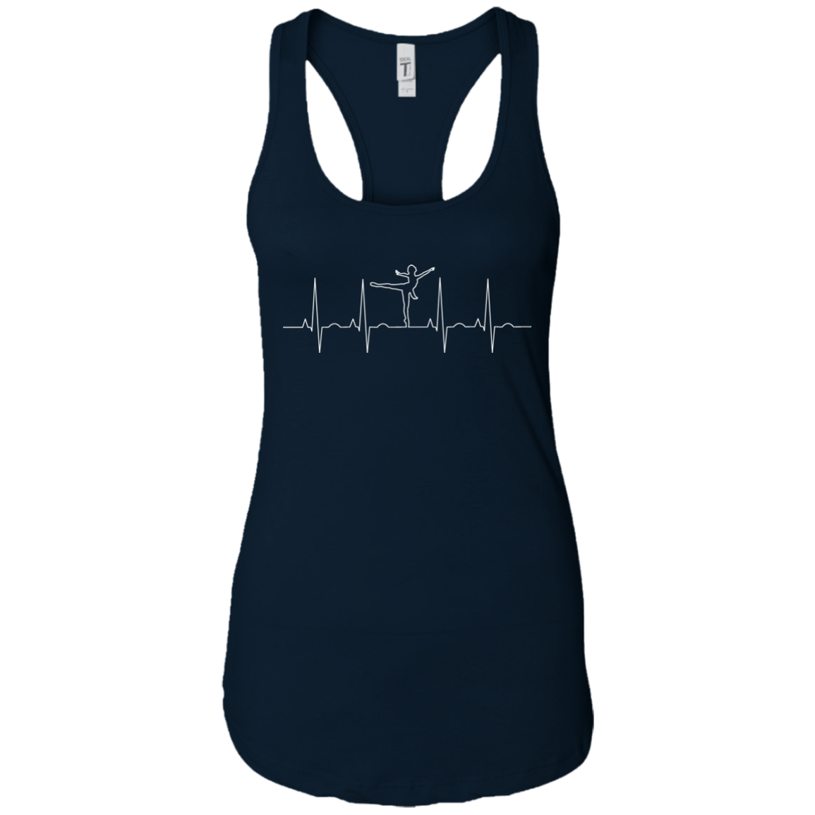 Unique Ballet Heartbeat Women Tank Top