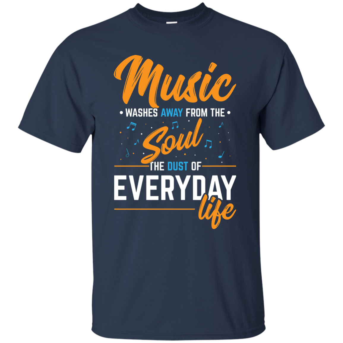 Music Washes Away From The Sound T-shirt