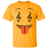 Smile Face Music Notes Emoji Ultra Cotton T-Shirt