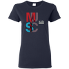 Music Is Life Color Overlay Dark Edition T-shirt