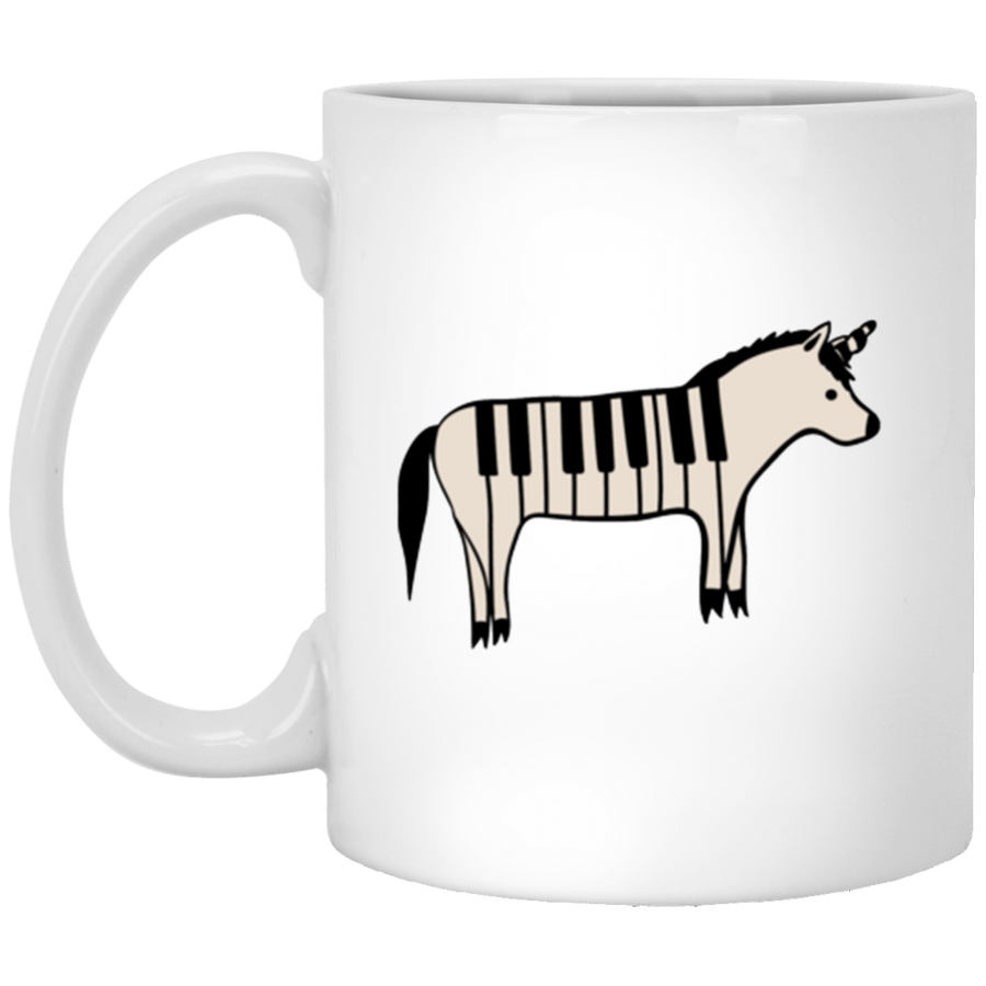 Piano Unicorn Ultra Cotton Mug
