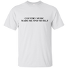 Country Music Made Me Find Myself Ultra Cotton T-Shirt - Artistic Pod Review