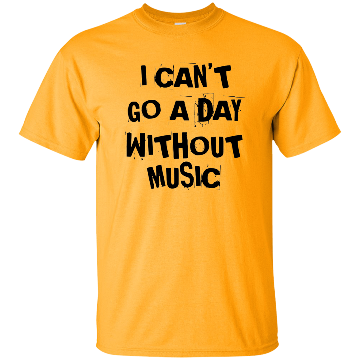 Can't Go A Day Without Music T-Shirt™ - Artistic Pod Review