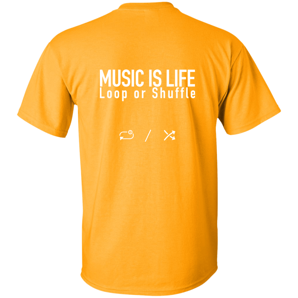 MUSIC IS LIFE Loop or Shuffle Ultra Cotton T-Shirt