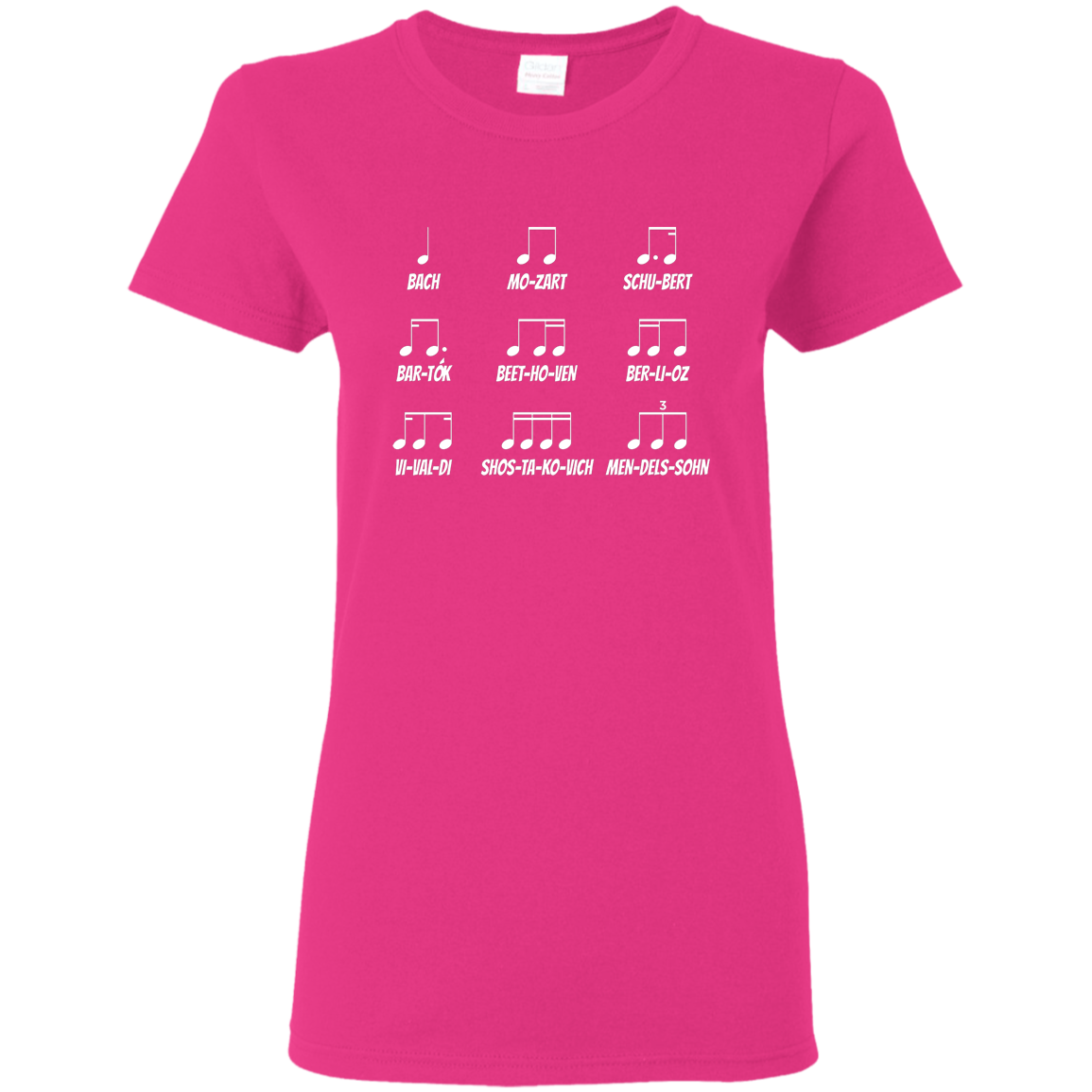 Multiple Musical Notes Unicode Character T-shirt