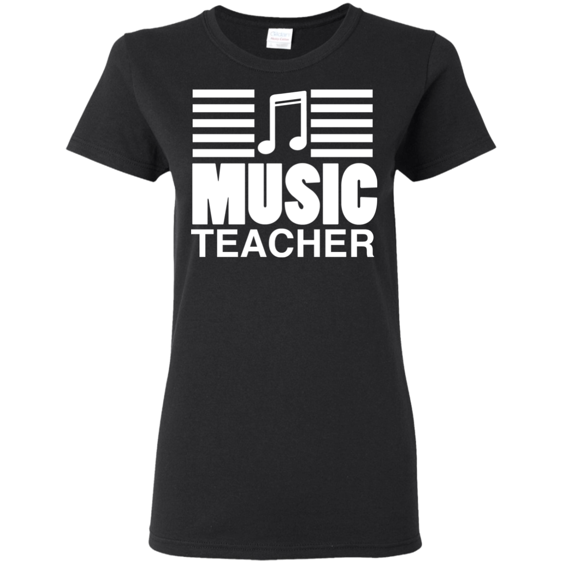 Music Teacher Lover Note T-shirt