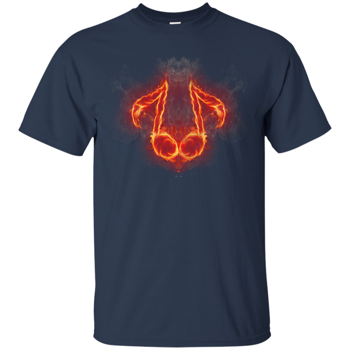 Music Burning Flame T-shirt