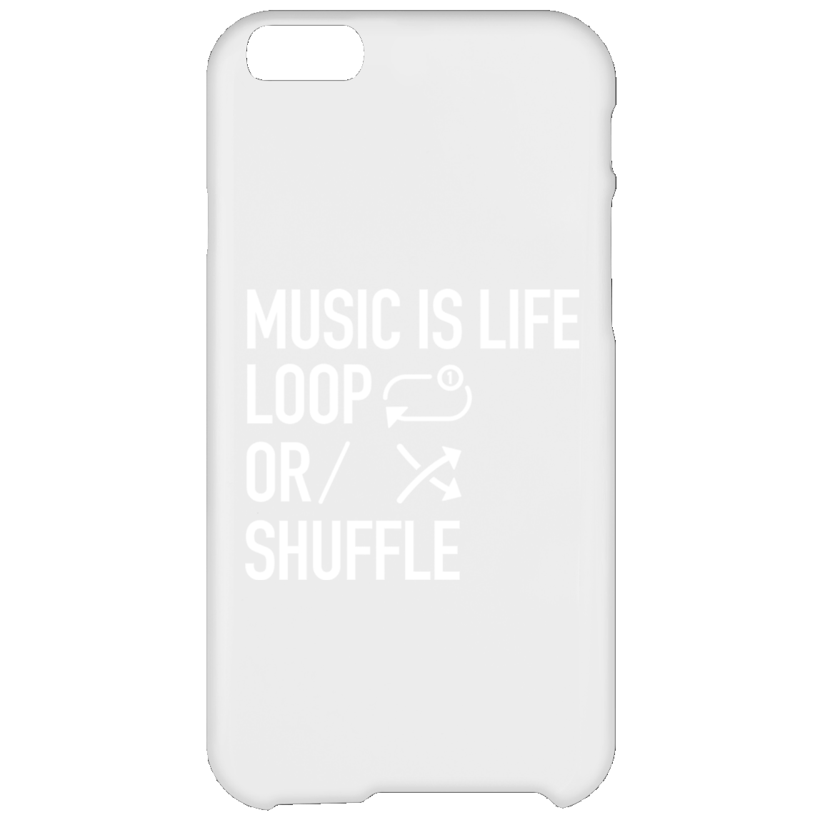 MUSIC IS LIFE iPhone 6 Plus Case