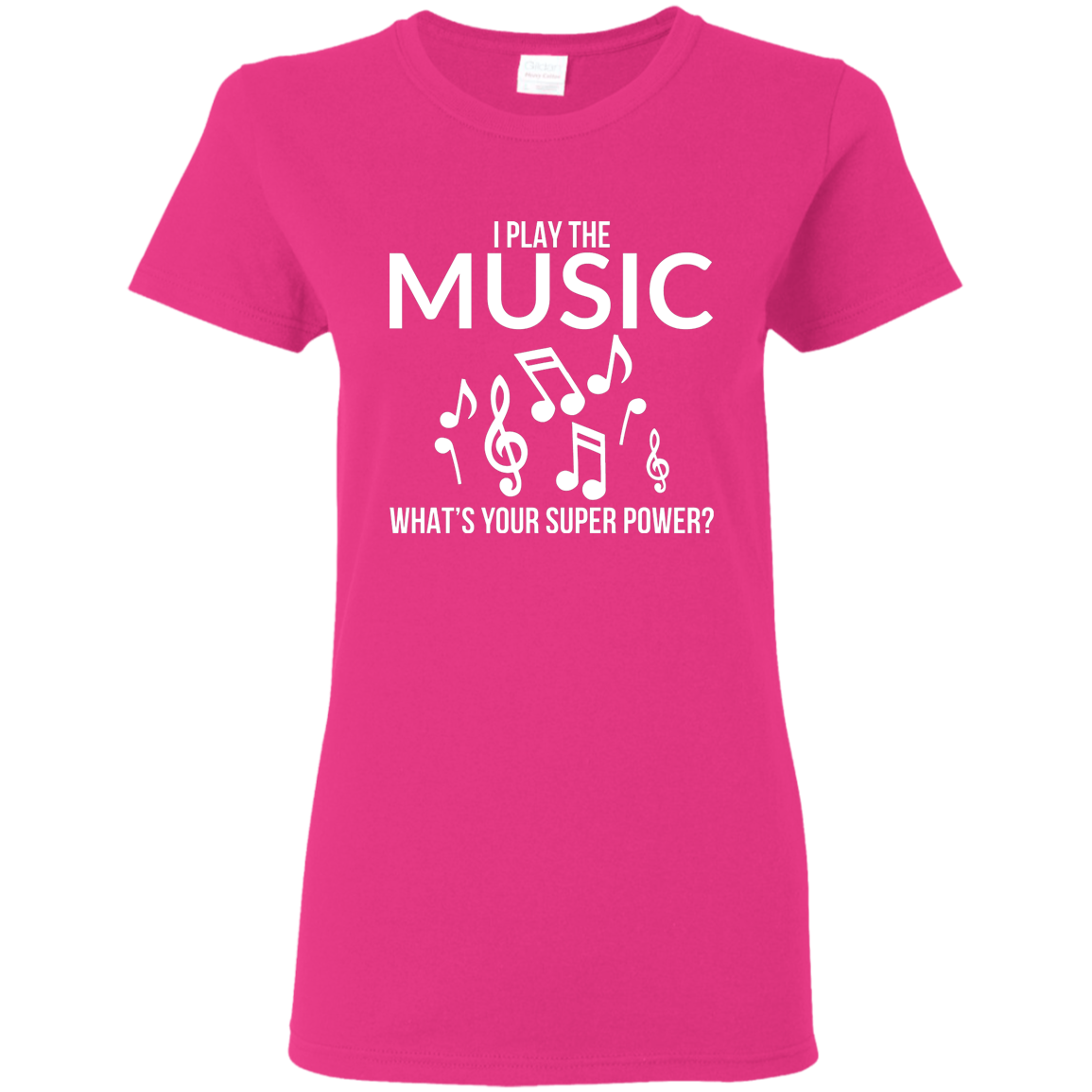 I Play The Music, Whats Your Superpower T-shirt