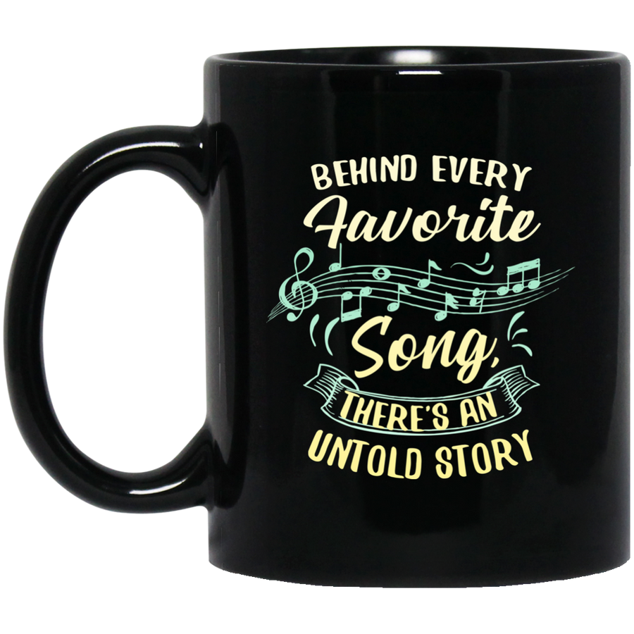 Behind Every Favorite Song Mug - Artistic Pod Review