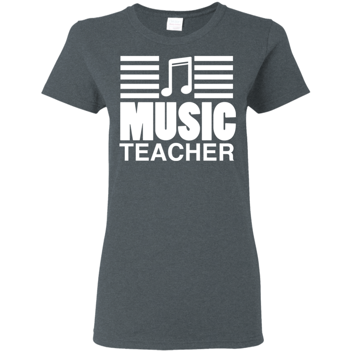 Music Teacher Lover Note T-shirt