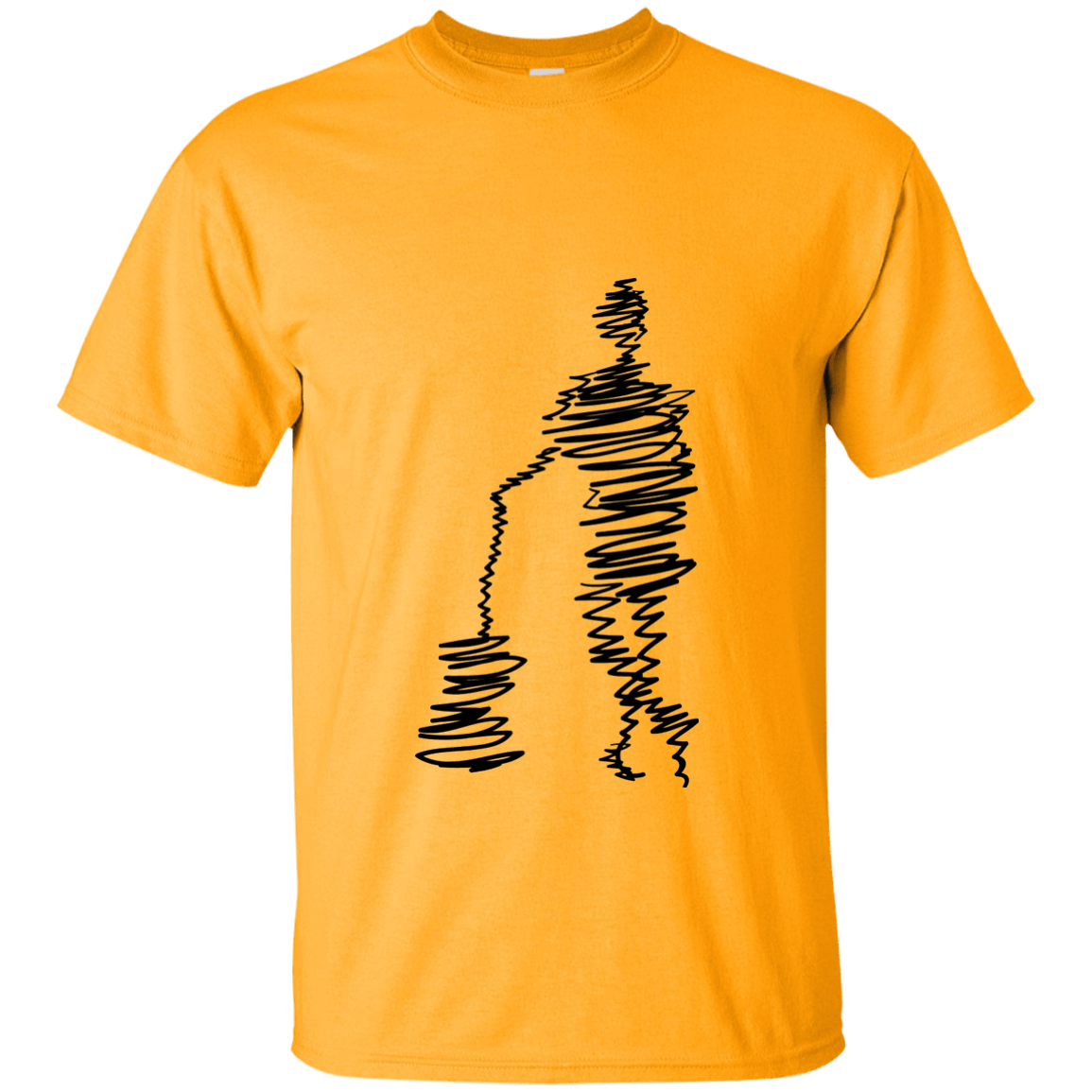 Man with Guitar Sketch Ultra Cotton T-Shirt