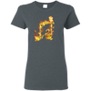 Fire Two Eighth Note T-shirt - Women / Dark Heather / Small - { shop_name }} - Review