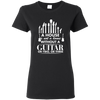 A house Is Not a Home Without a Guitar T-shirt - Women / Black / S - { shop_name }} - Review
