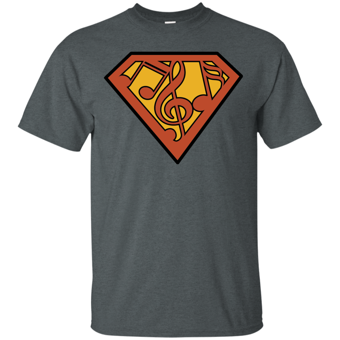 Super Music Note Hero T-shirt