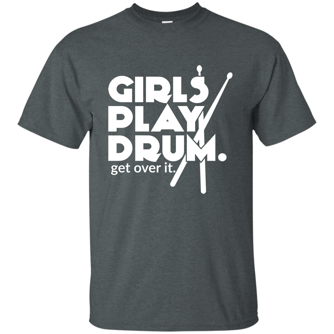 Girls Play Drum T-shirt