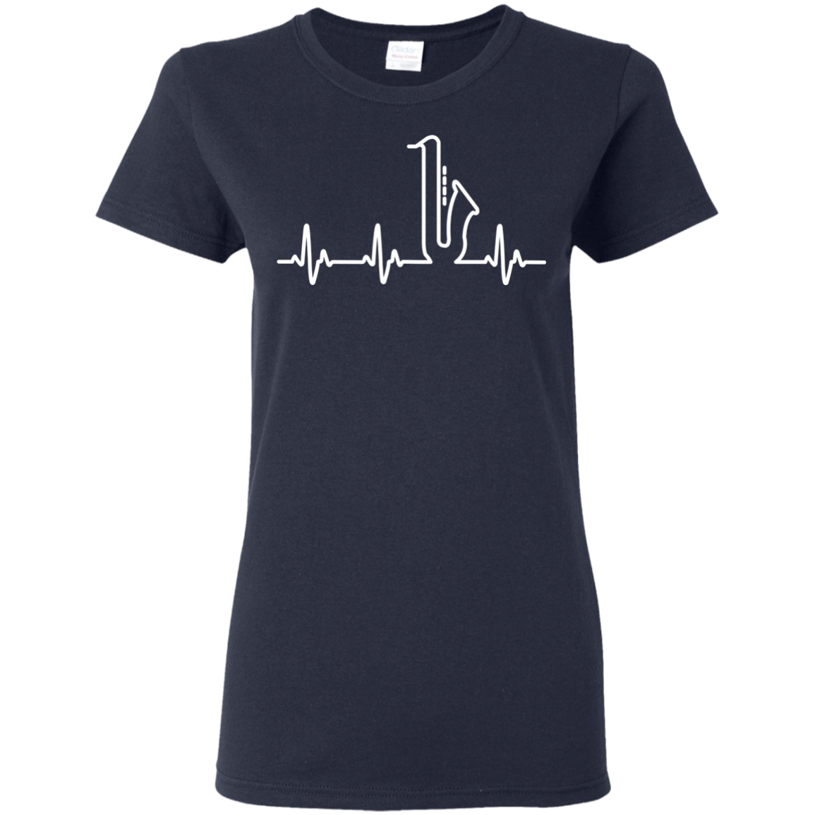 Saxophone Heart Beat T-shirt