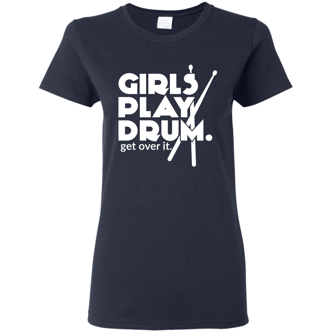 Girls Play Drum T-shirt