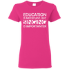 Education is Important, but Singing is Importanter T-shirt - Artistic Pod Review