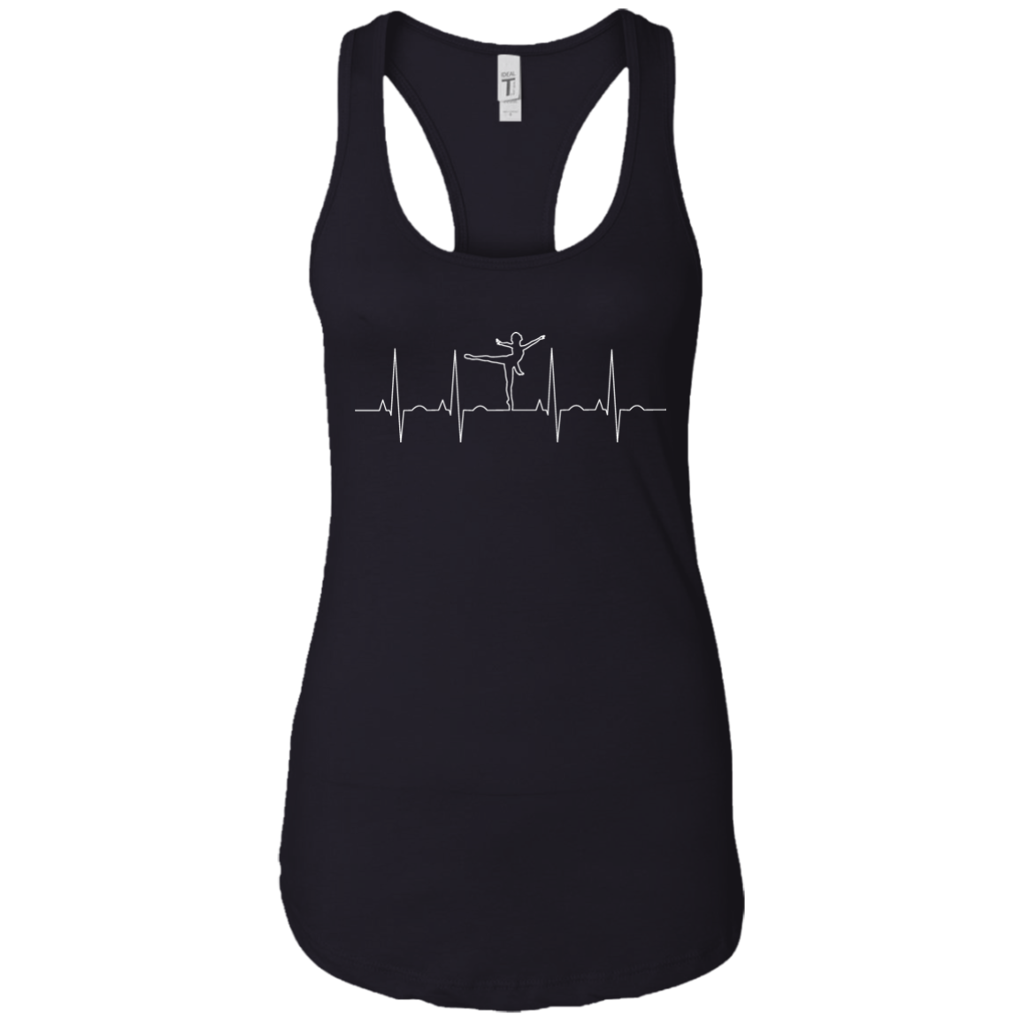 Unique Ballet Heartbeat Women Tank Top